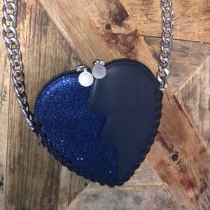Stella McCartney Blue Heart Purse